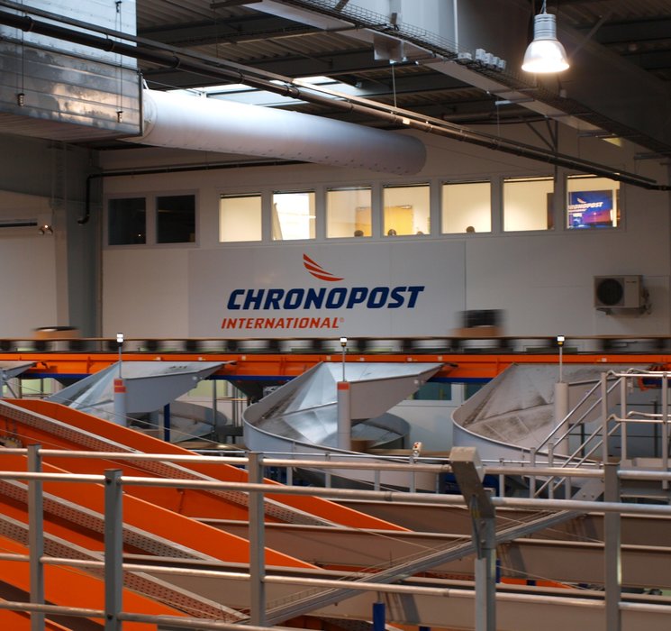 诺德驱动系统安装在Chronopost最大的中心之内